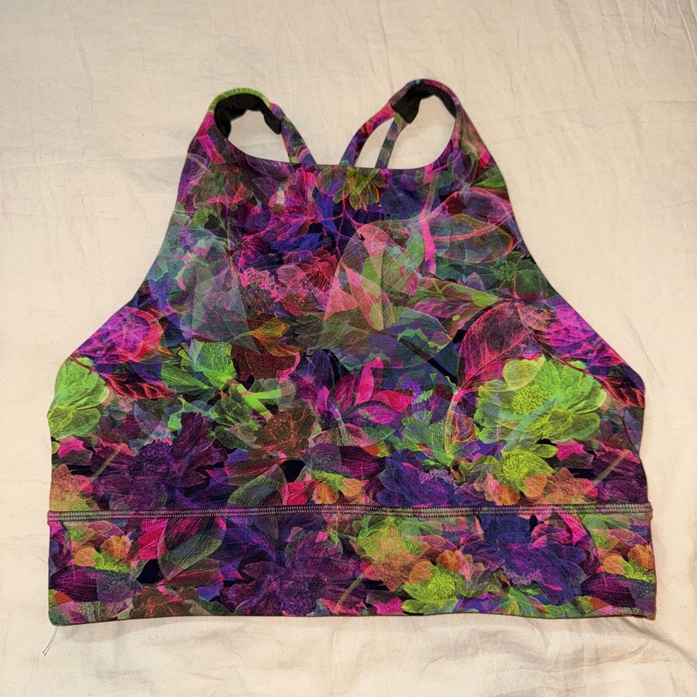 lululemon athletica Multicolor Floral Sports Bra